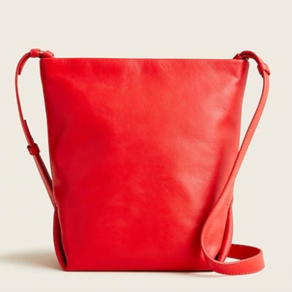 J. Crew Bags Nwt J Crew Oslo Soft Leather Bucket Bag Crossbody Bag